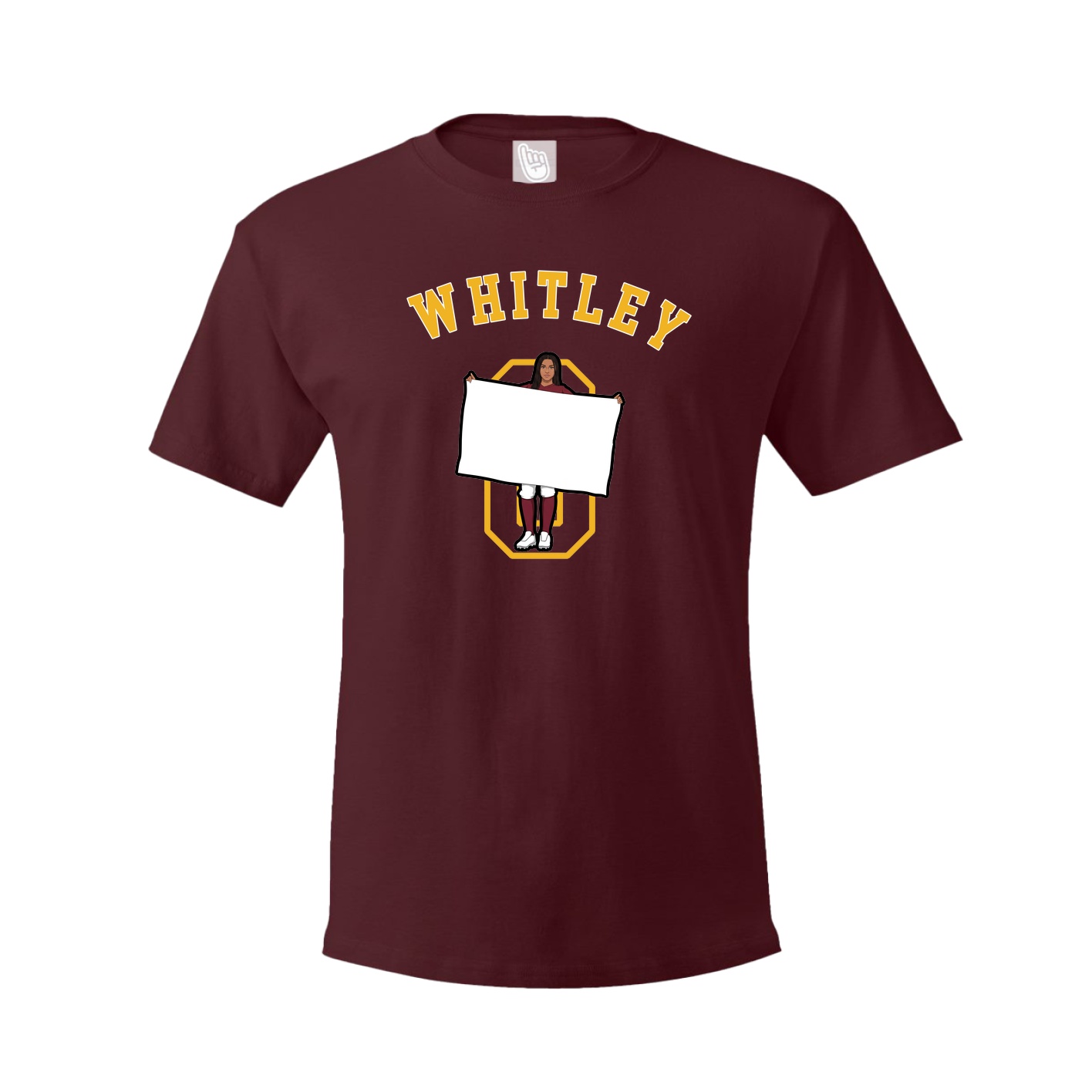 Youth Tee — Shirsey Arch in Maroon
