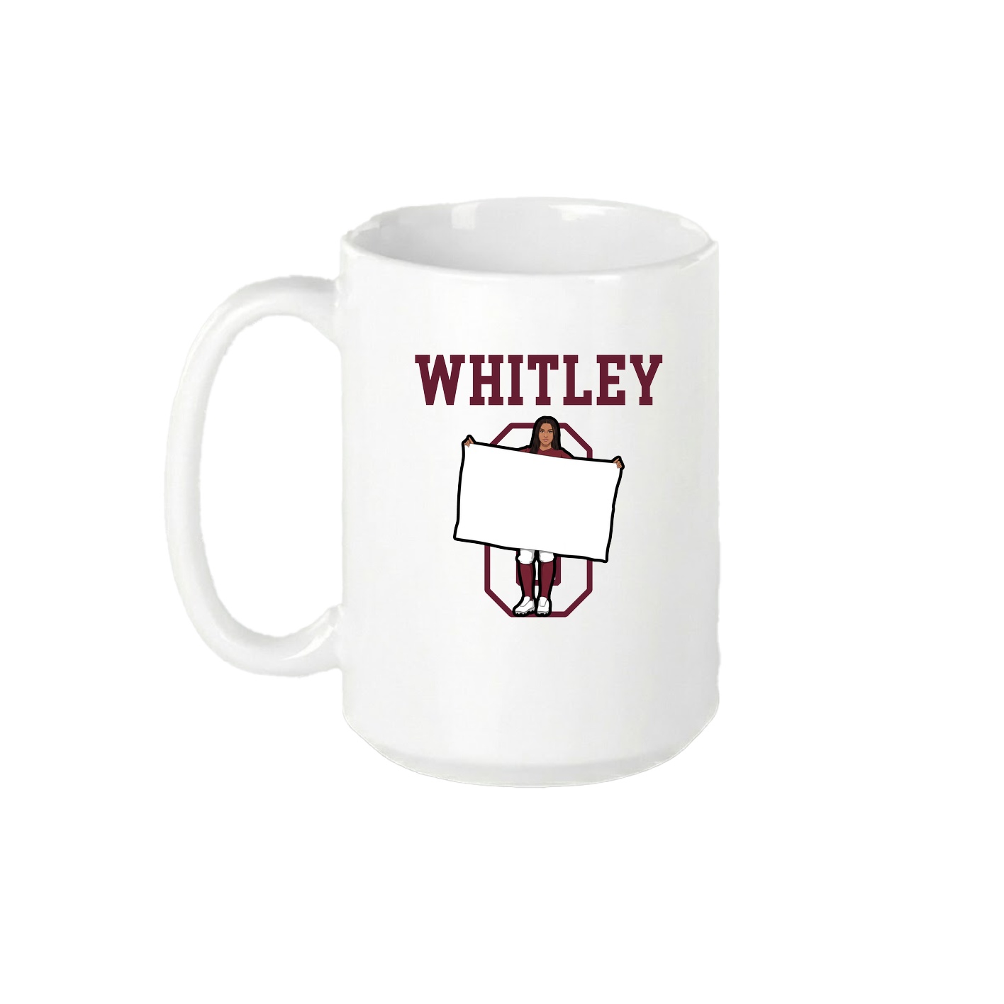 15oz Coffee Mug — Shirsey in White