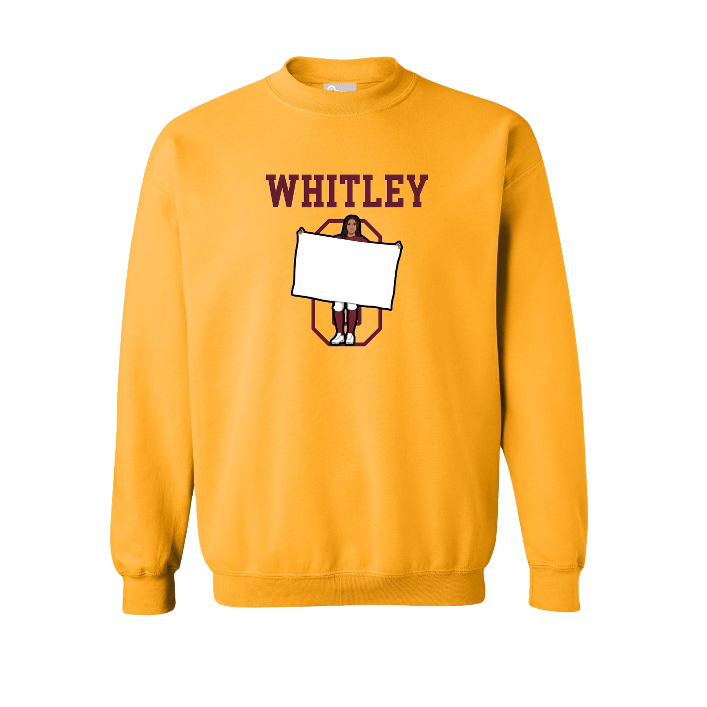 Fleece Crew — Shirsey in Gold