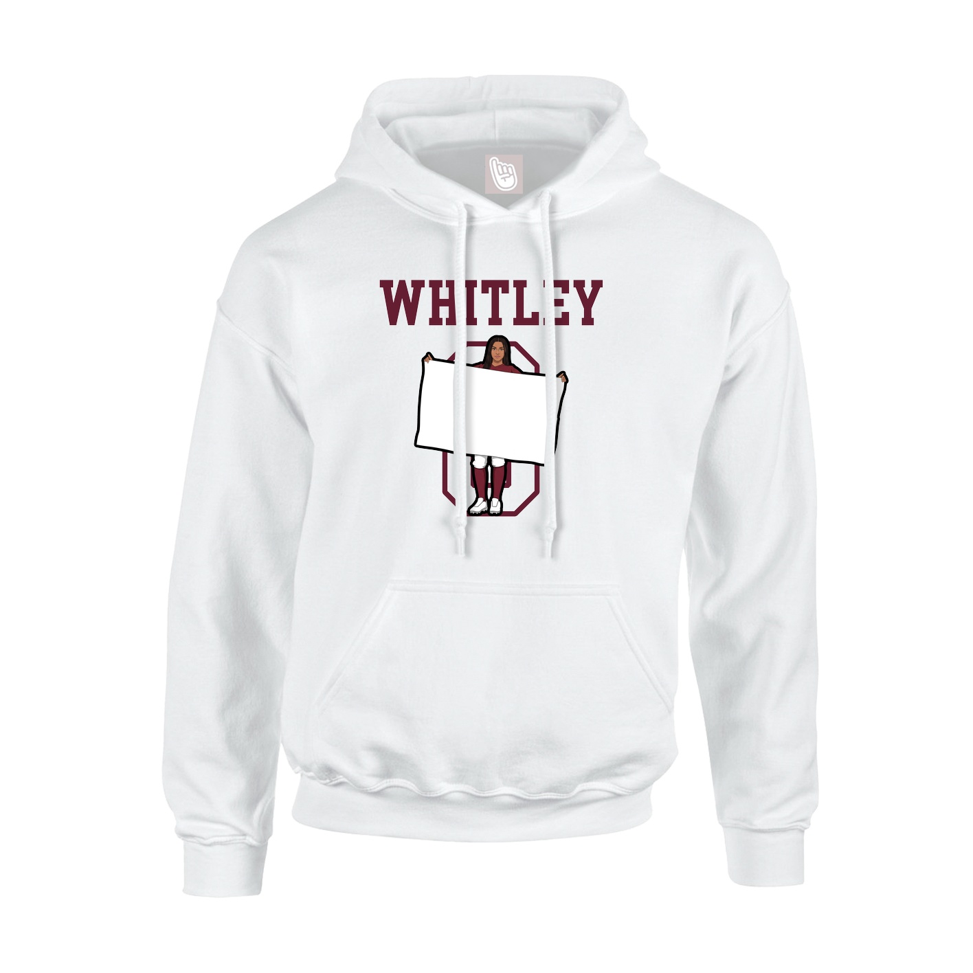 Youth Hoodie — Shirsey in White
