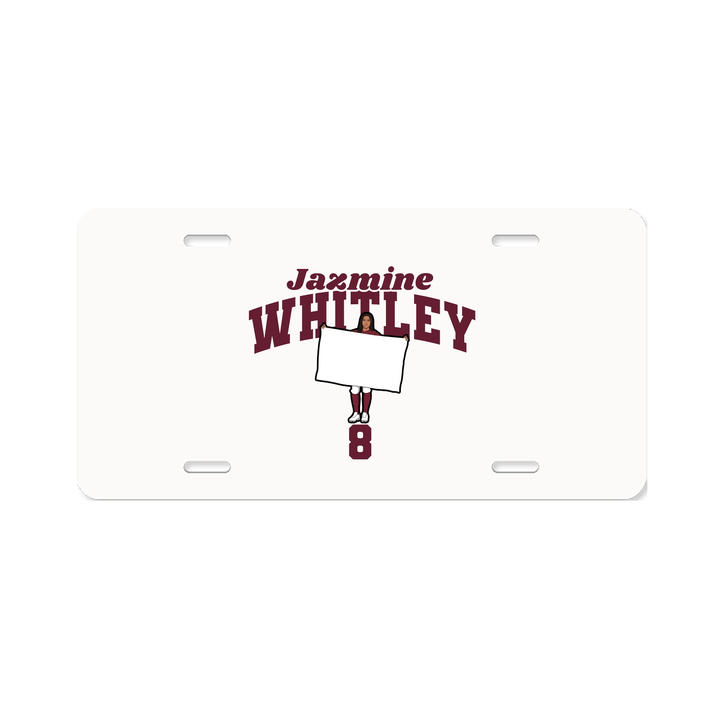 License Plate — Signature Arch in Classic