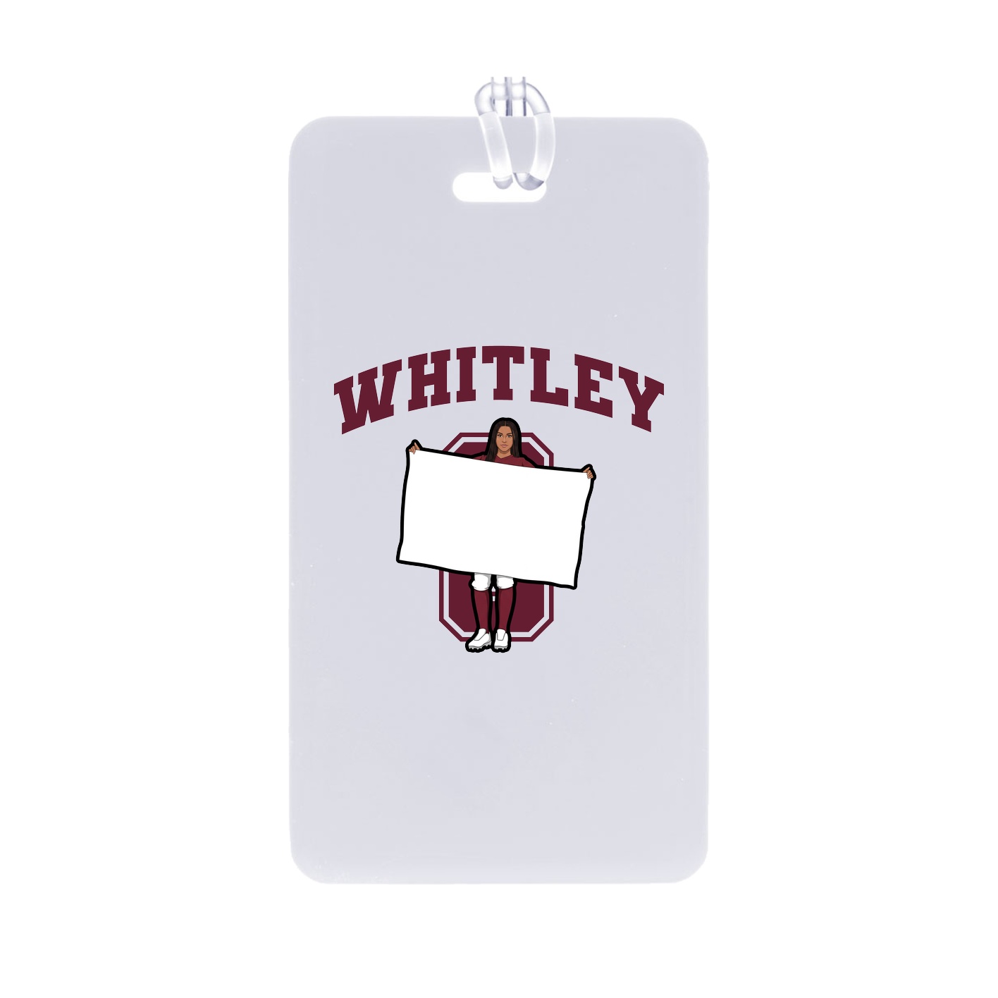 Bag Tag — Number in Classic