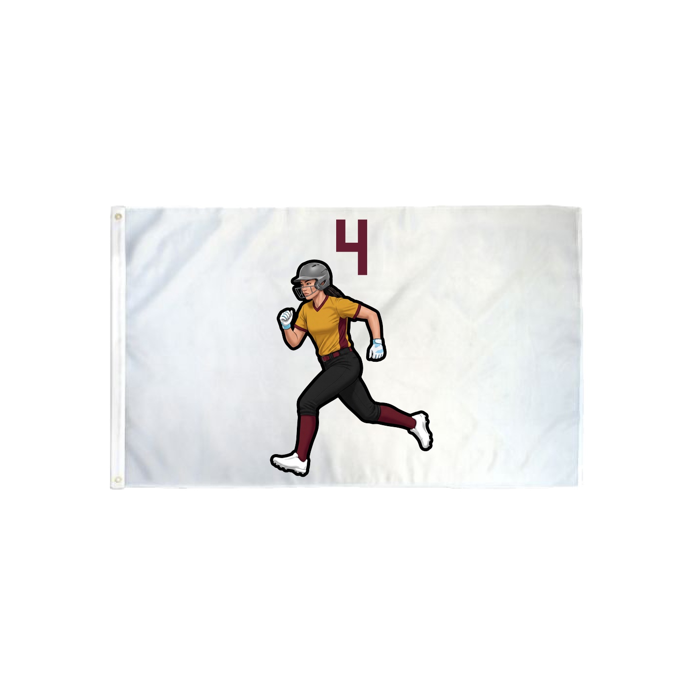 3x5 Flag — Number Top in Classic
