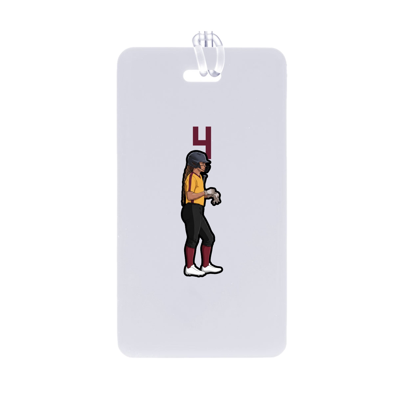 Bag Tag — Number Top in Classic