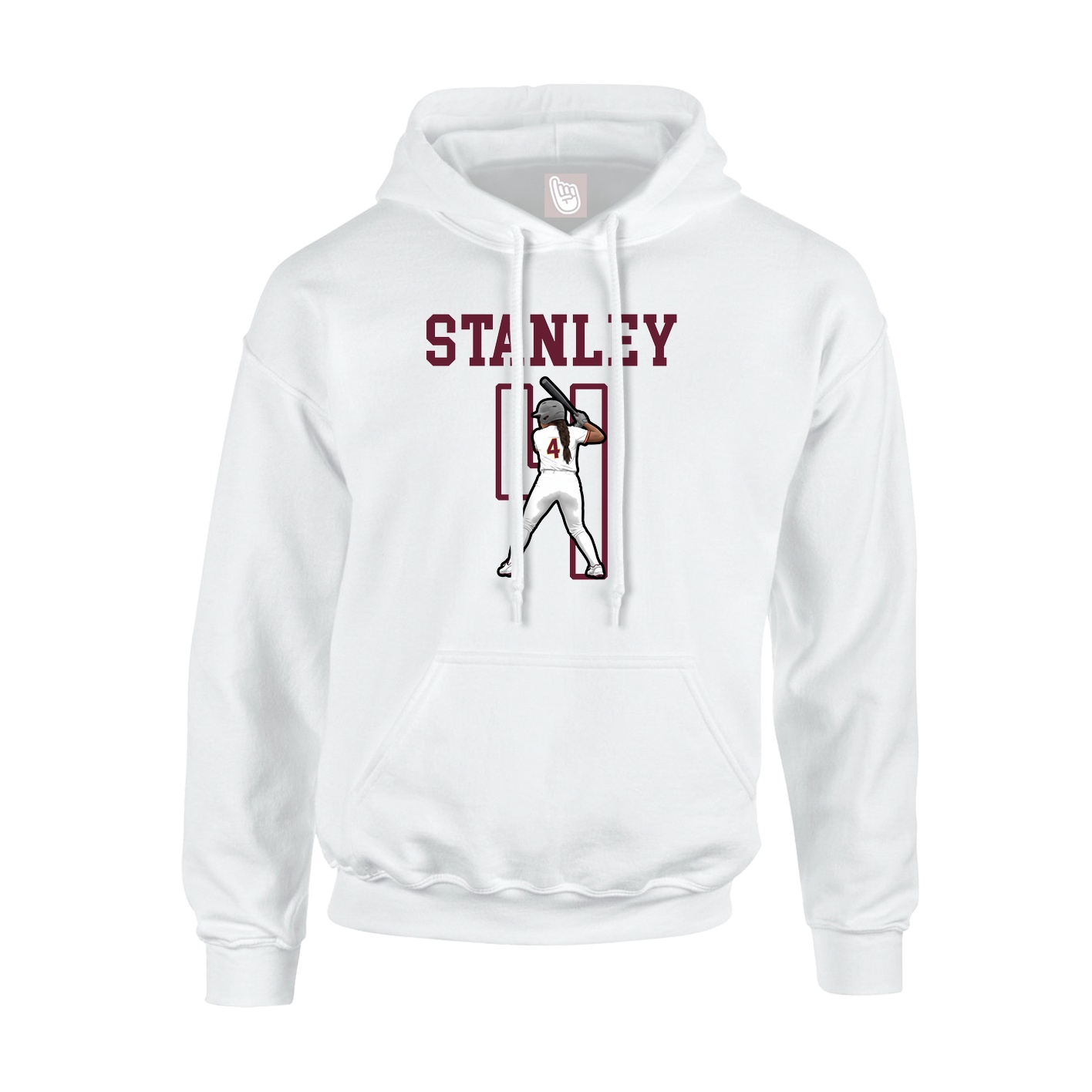 Youth Hoodie — Shirsey in White