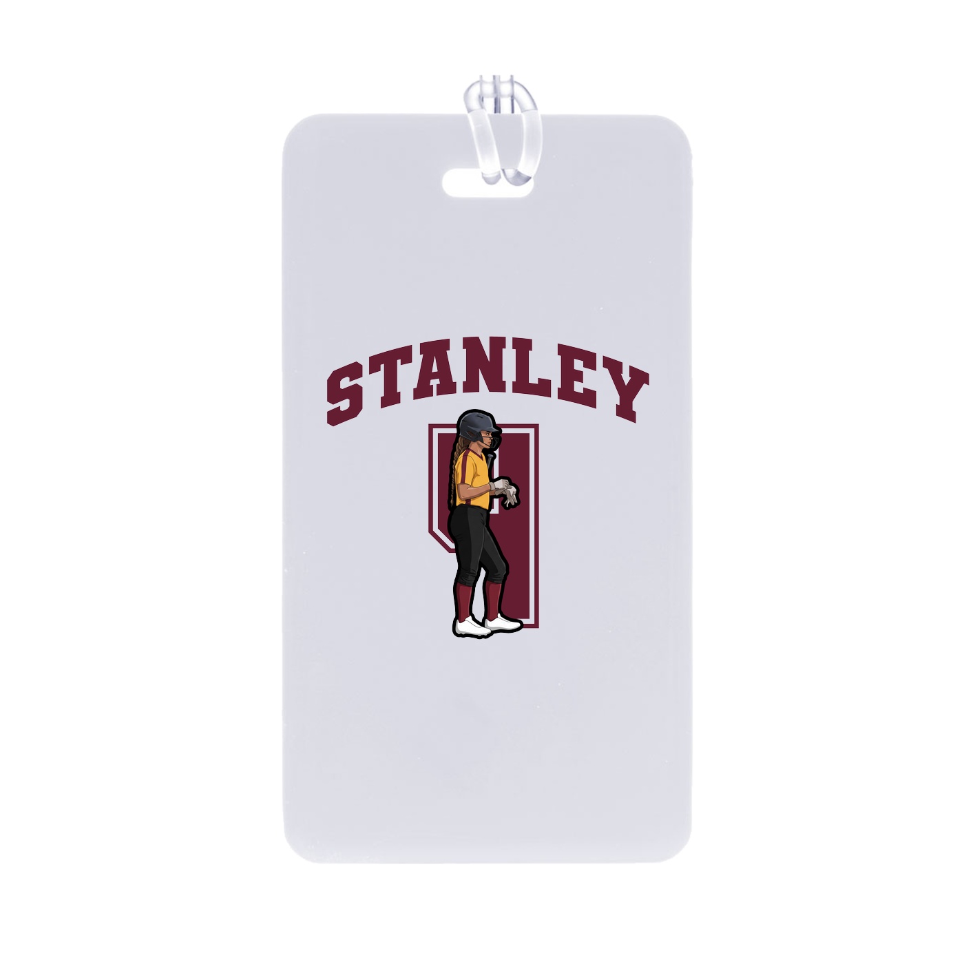 Bag Tag — Number in Classic