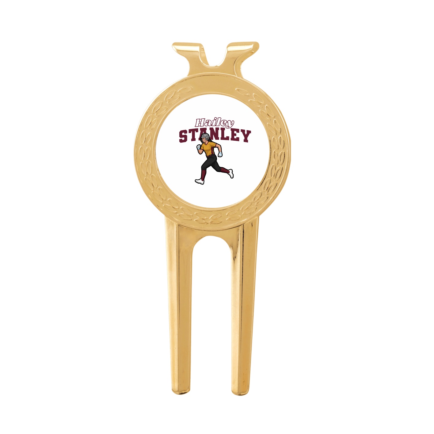 Divot Tool with Ball Marker — Name Arch in Classic