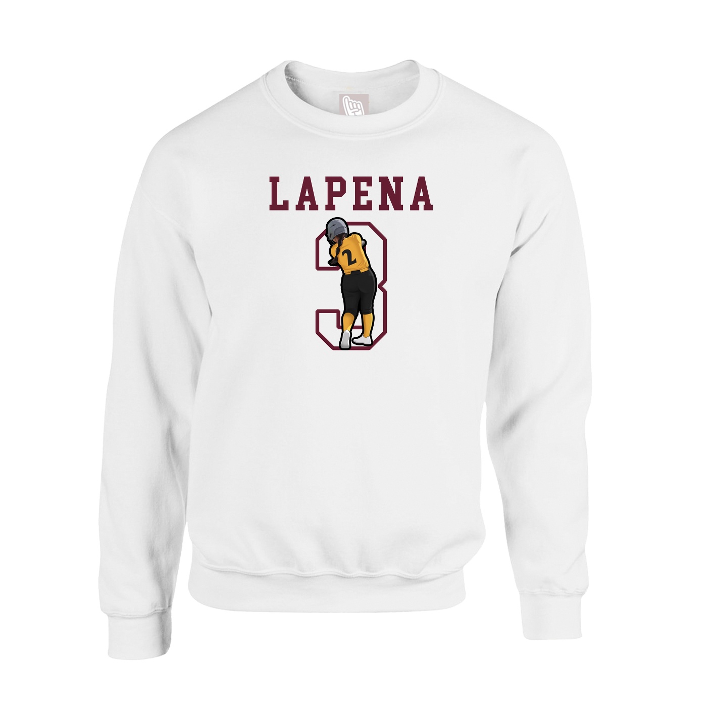 Fleece Crew — Shirsey in White