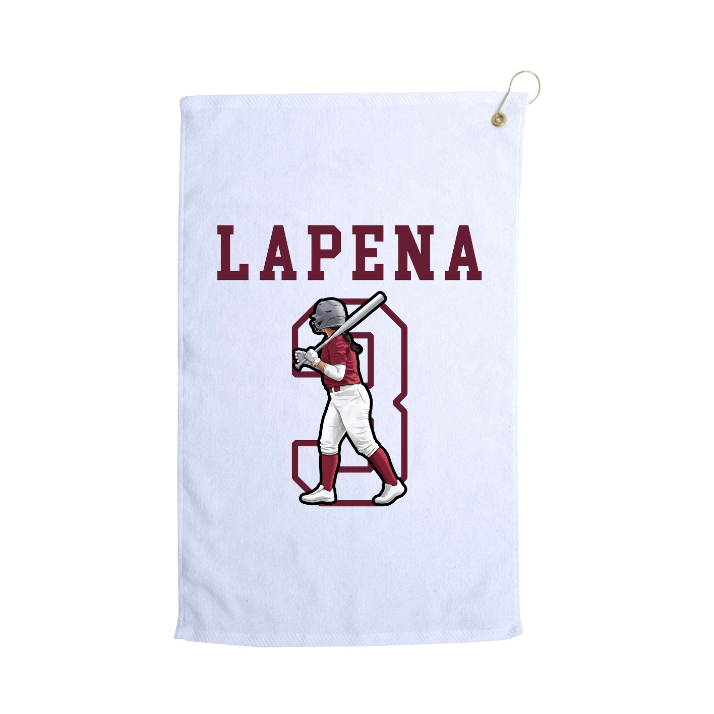 Golf Towel — Shirsey in White