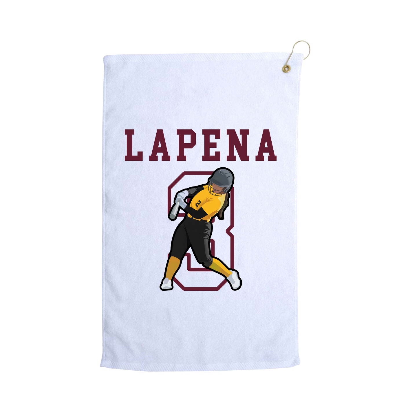 Golf Towel — Shirsey in White