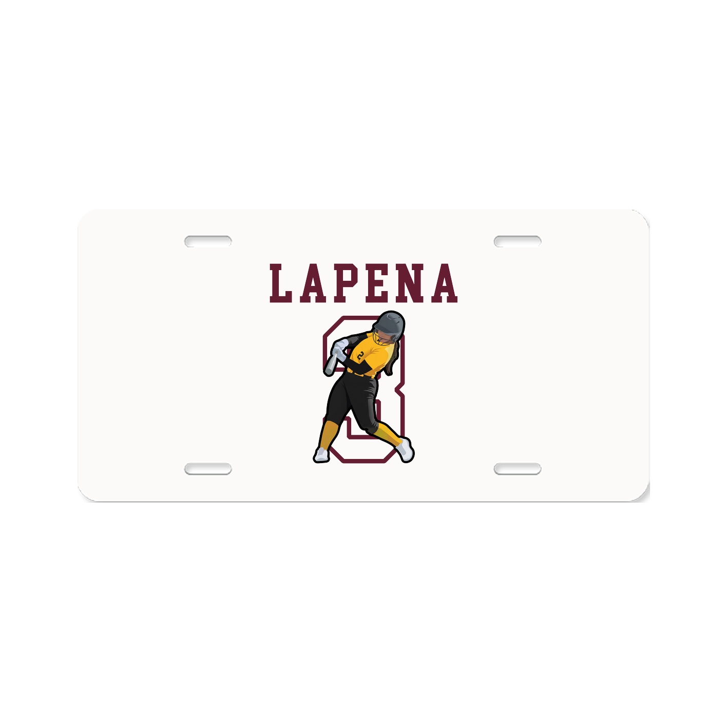 License Plate — Shirsey in Classic