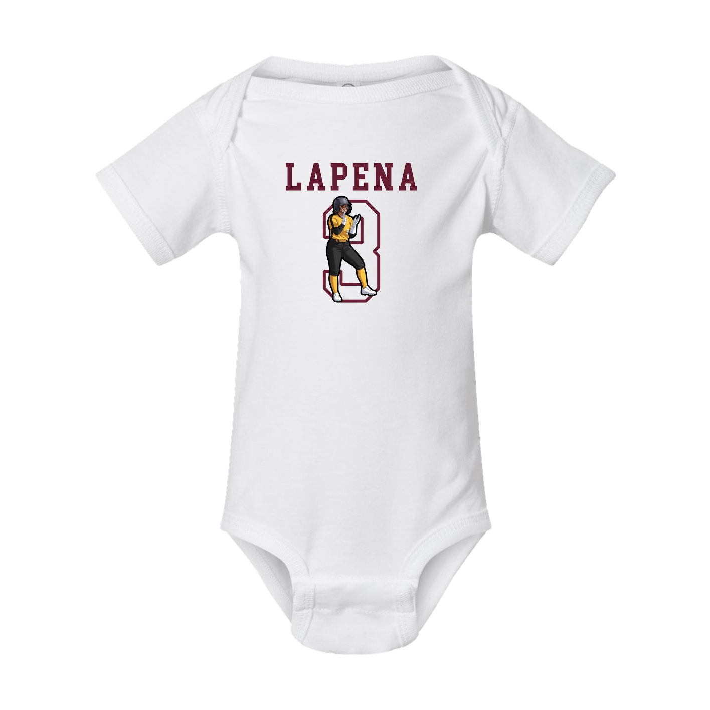 Baby Onesie — Shirsey in White