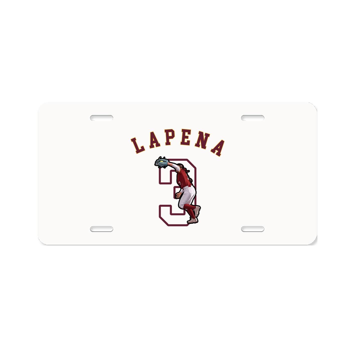 License Plate — Shirsey Arch in Classic