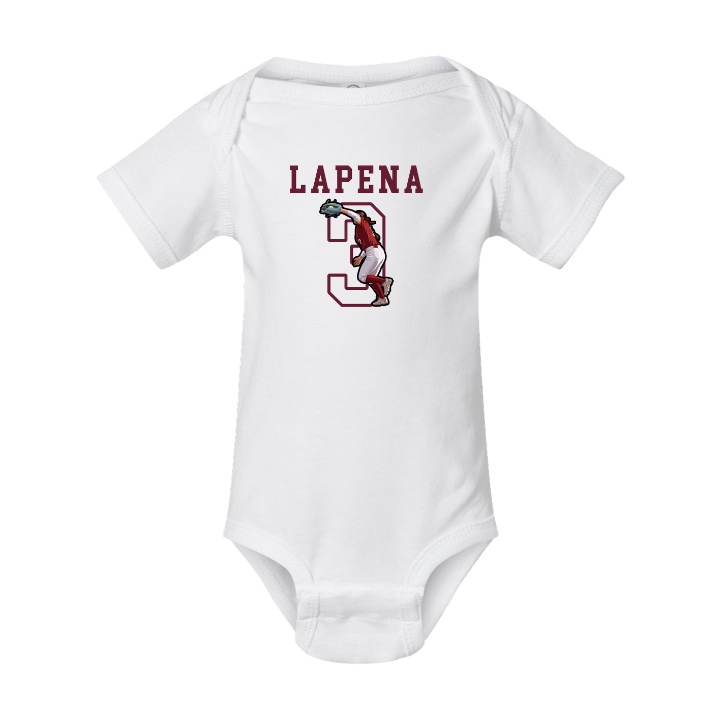 Baby Onesie — Shirsey in White