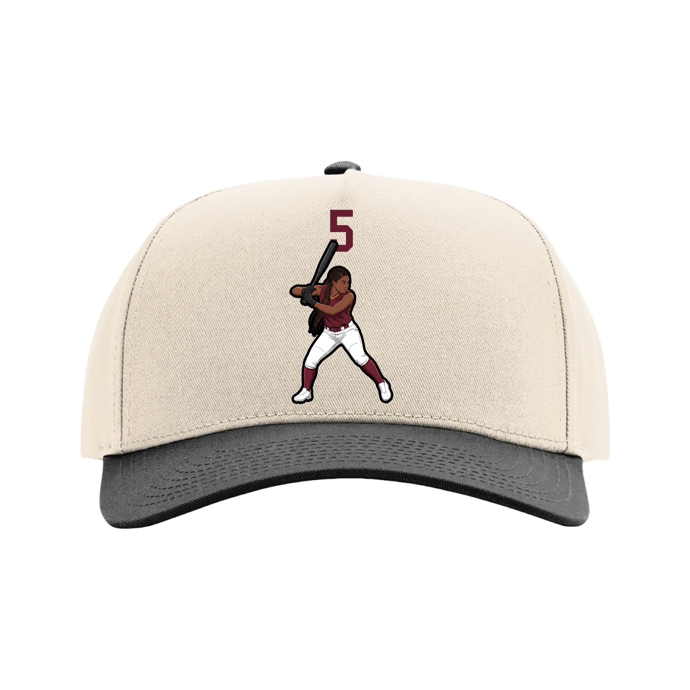 Full Fabric Five-Panel Champ Cap