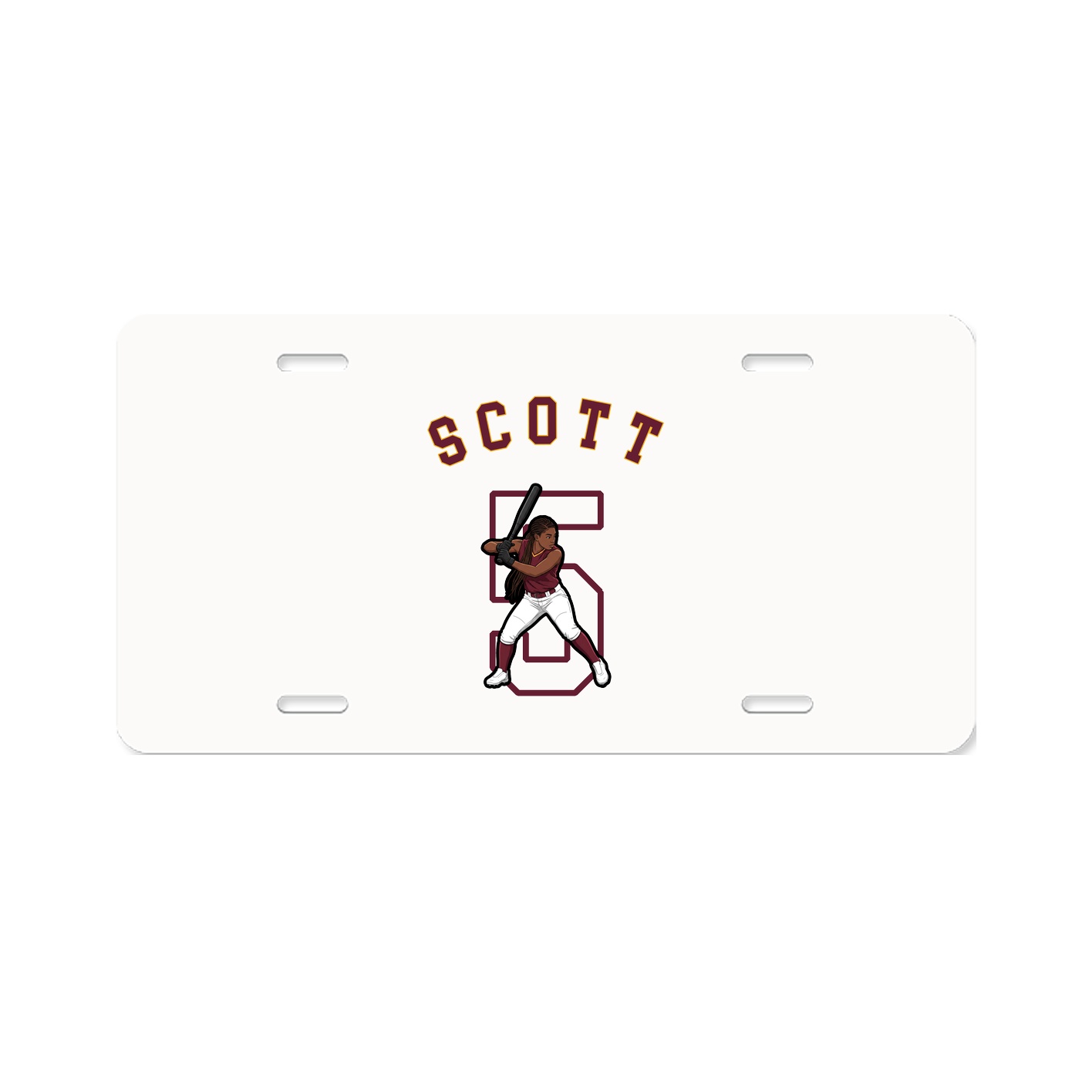 License Plate — Shirsey Arch in Classic