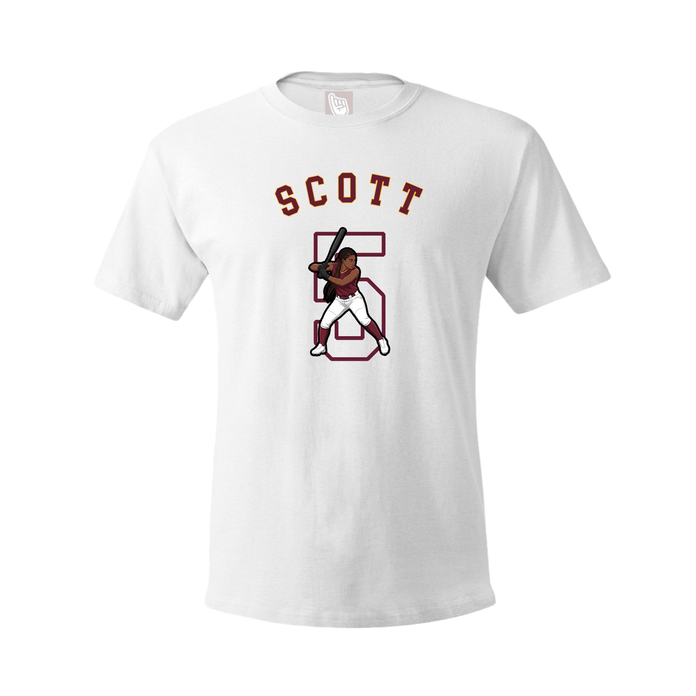 Youth Tee — Shirsey Arch in White
