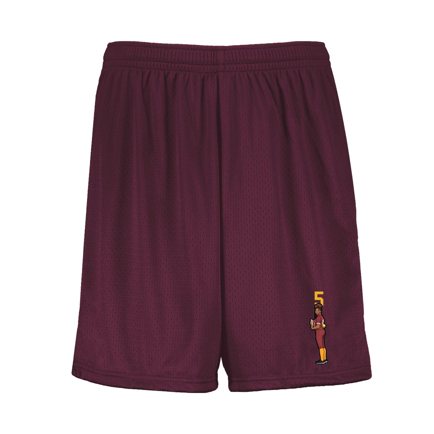 Shorts — Number Top in Maroon