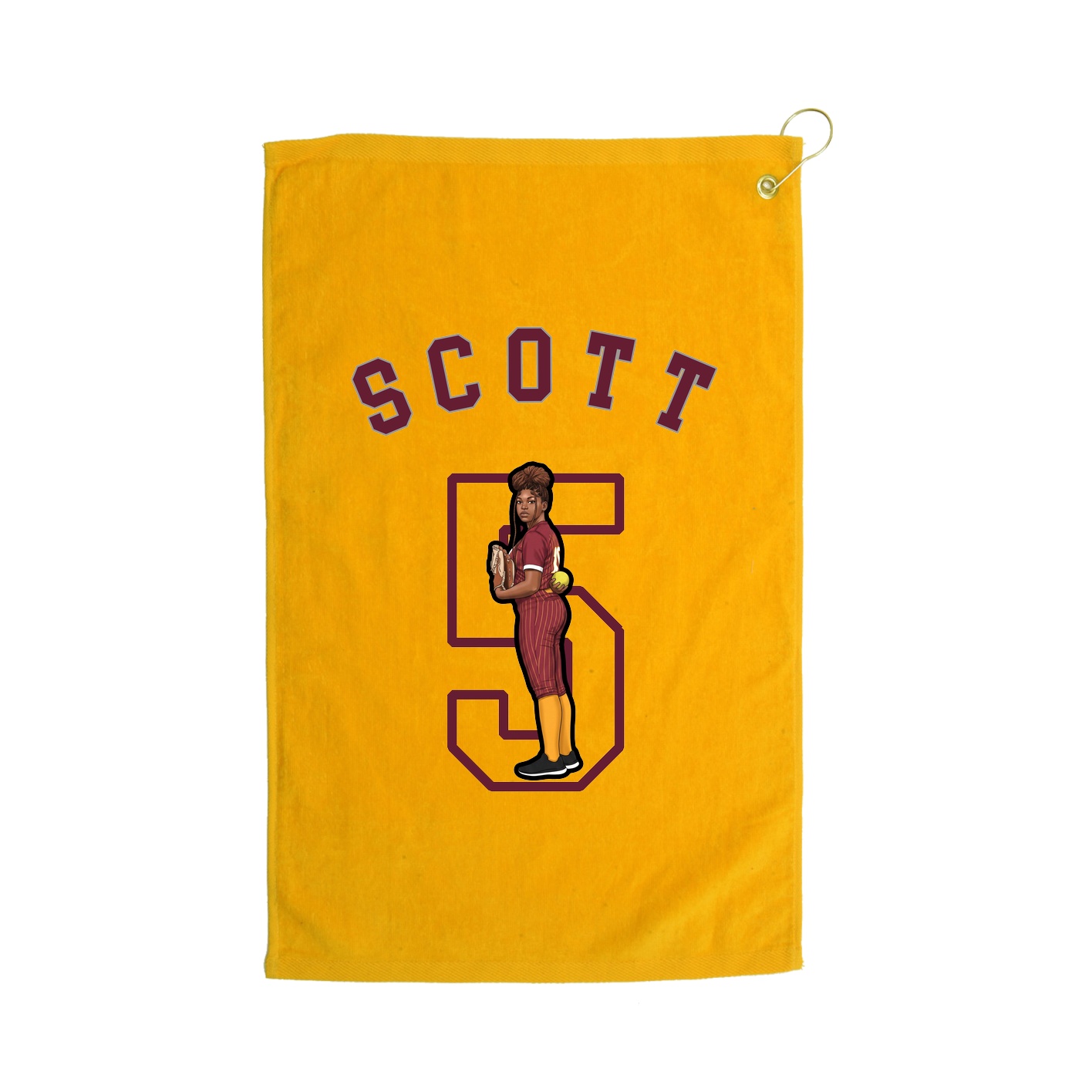 Terry Velour Golf Towel