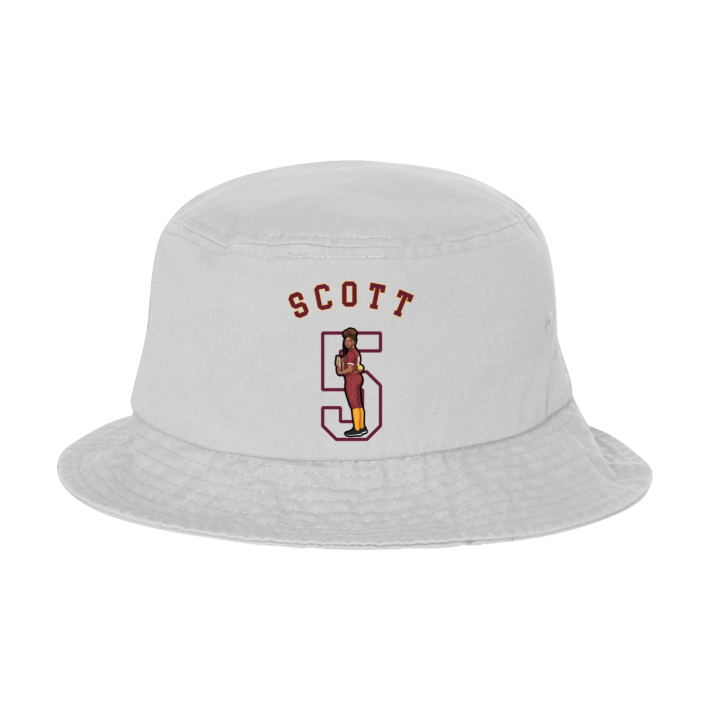Bucket Cap — Shirsey Arch in White