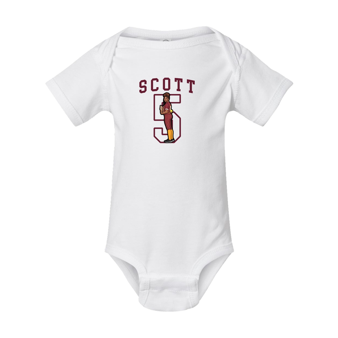 Baby Onesie — Shirsey in White