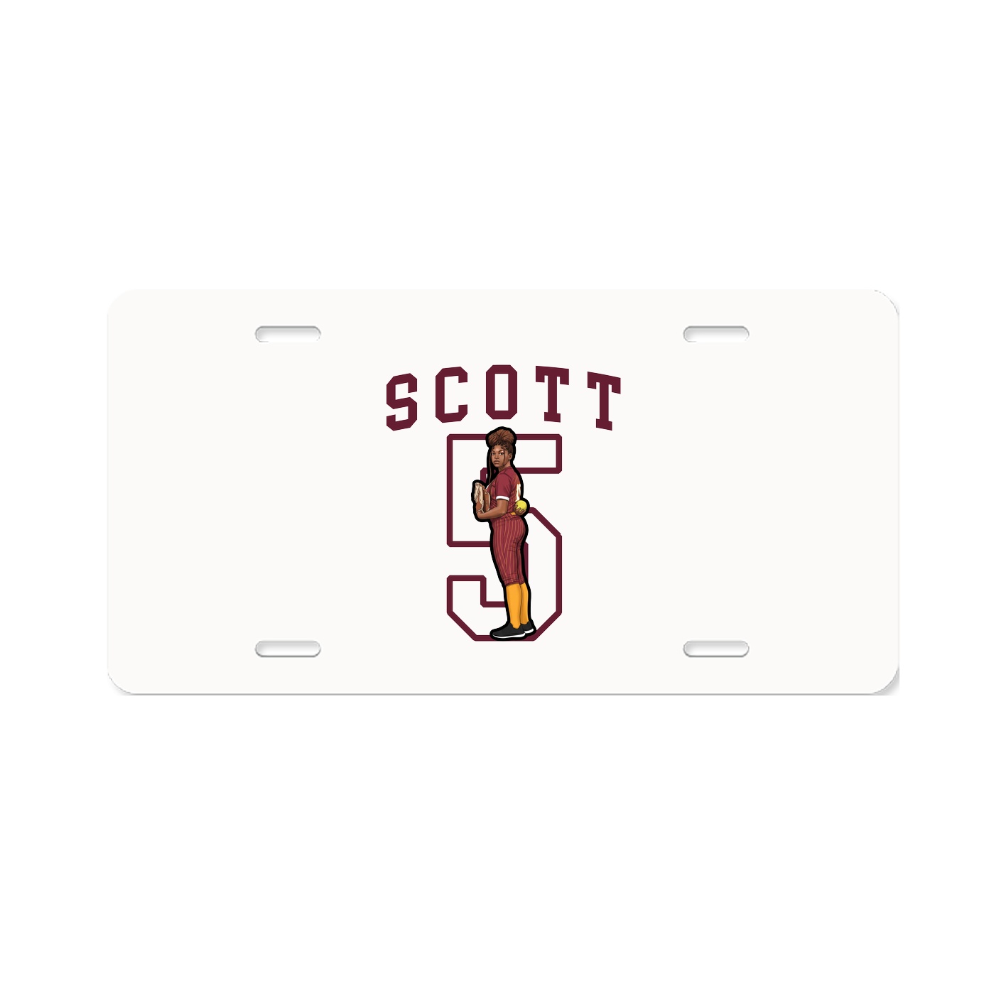 License Plate — Shirsey in Classic