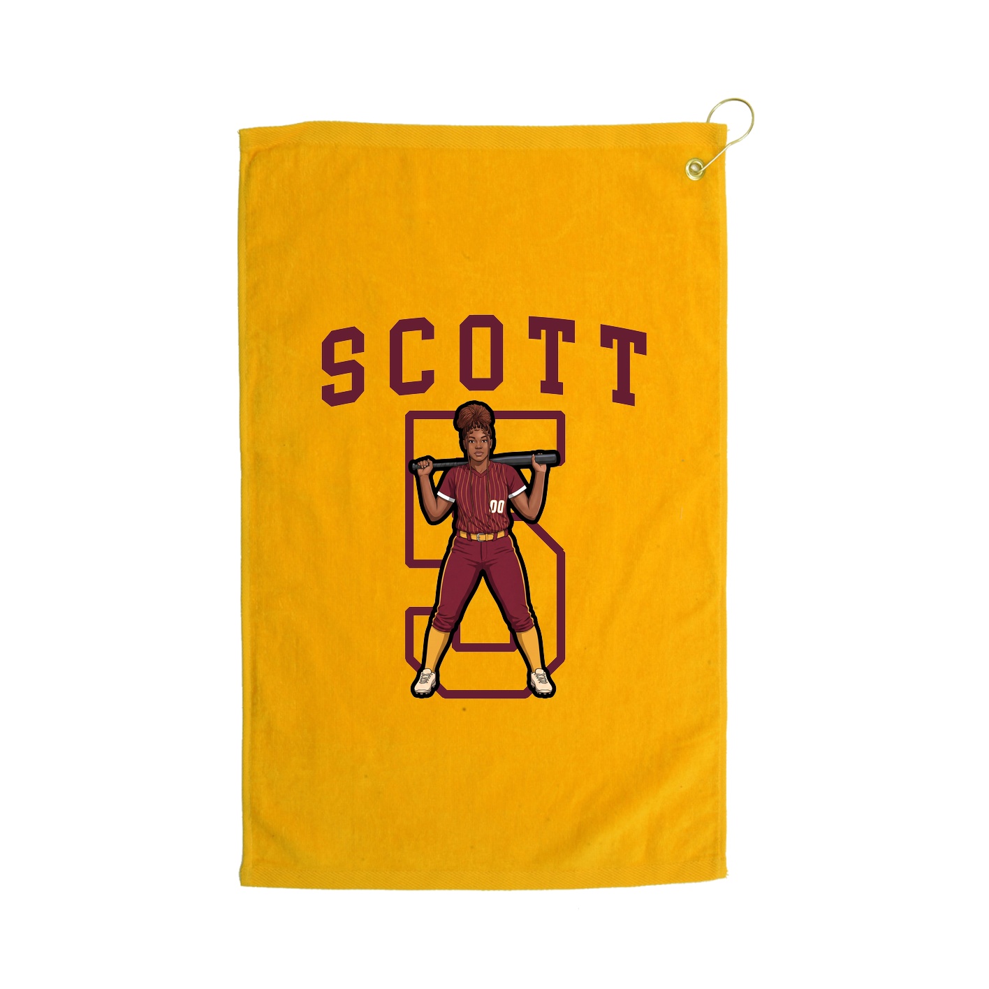 Golf Towel — Shirsey in Gold
