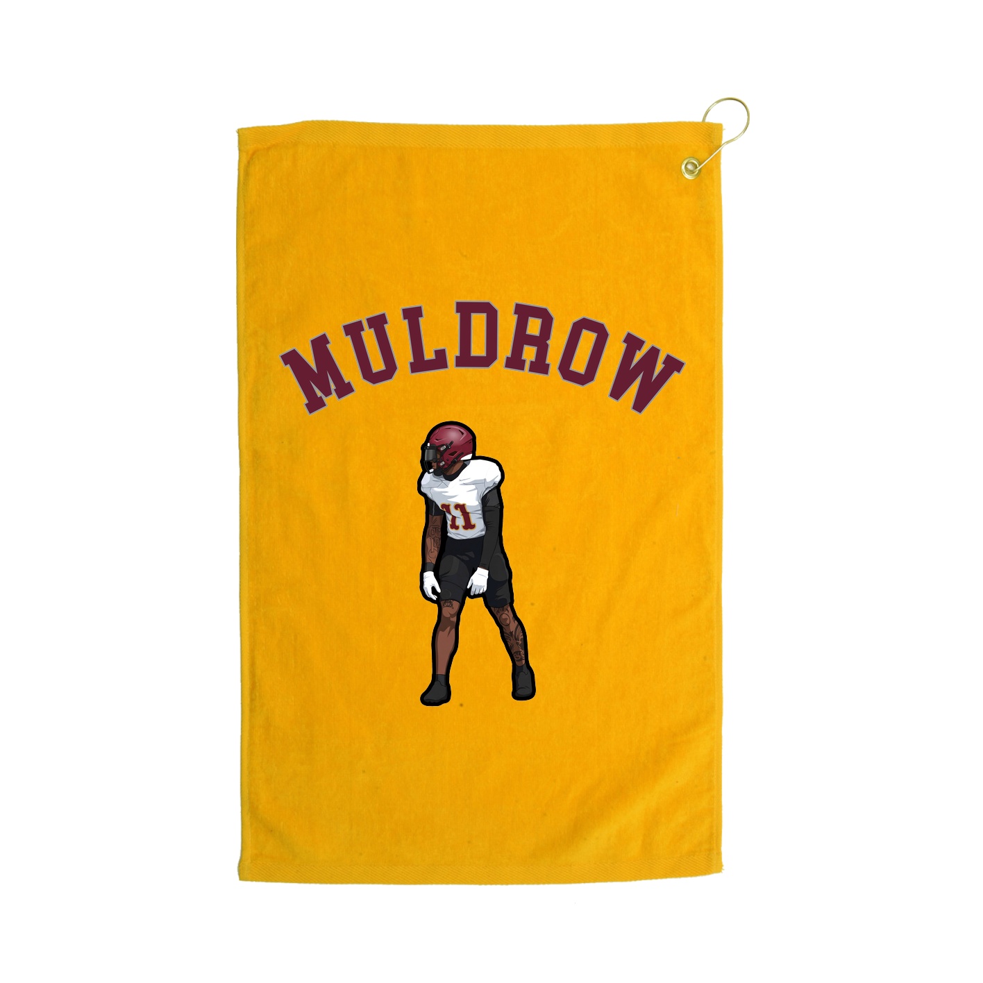 Golf Towel — Shirsey Arch in Gold