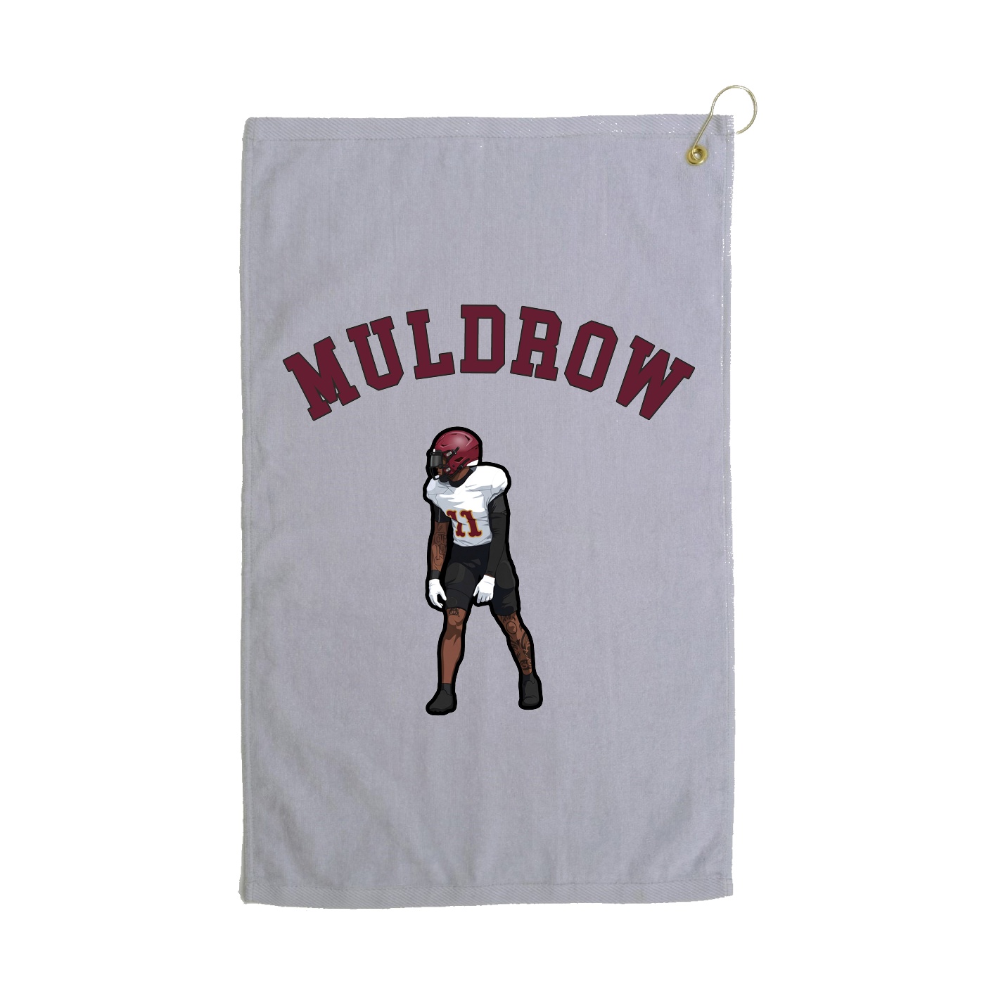 Golf Towel — Shirsey Arch in Grey