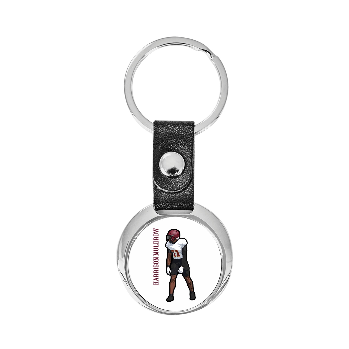 Key Chain — Name Vertical in Classic