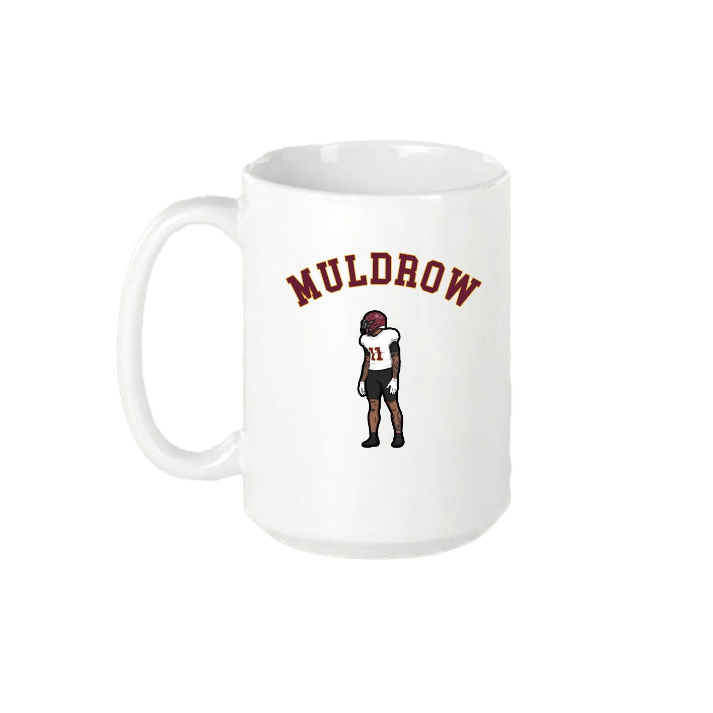 15oz Coffee Mug — Shirsey Arch in White