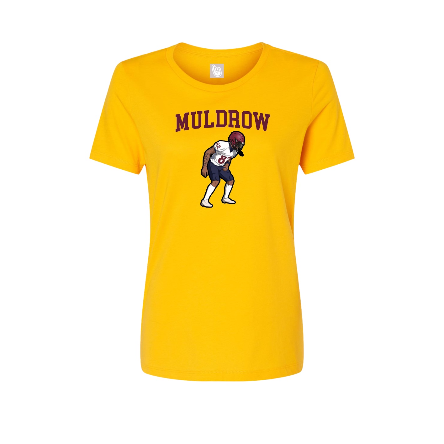 Fitted Women's Tee — Shirsey in Gold