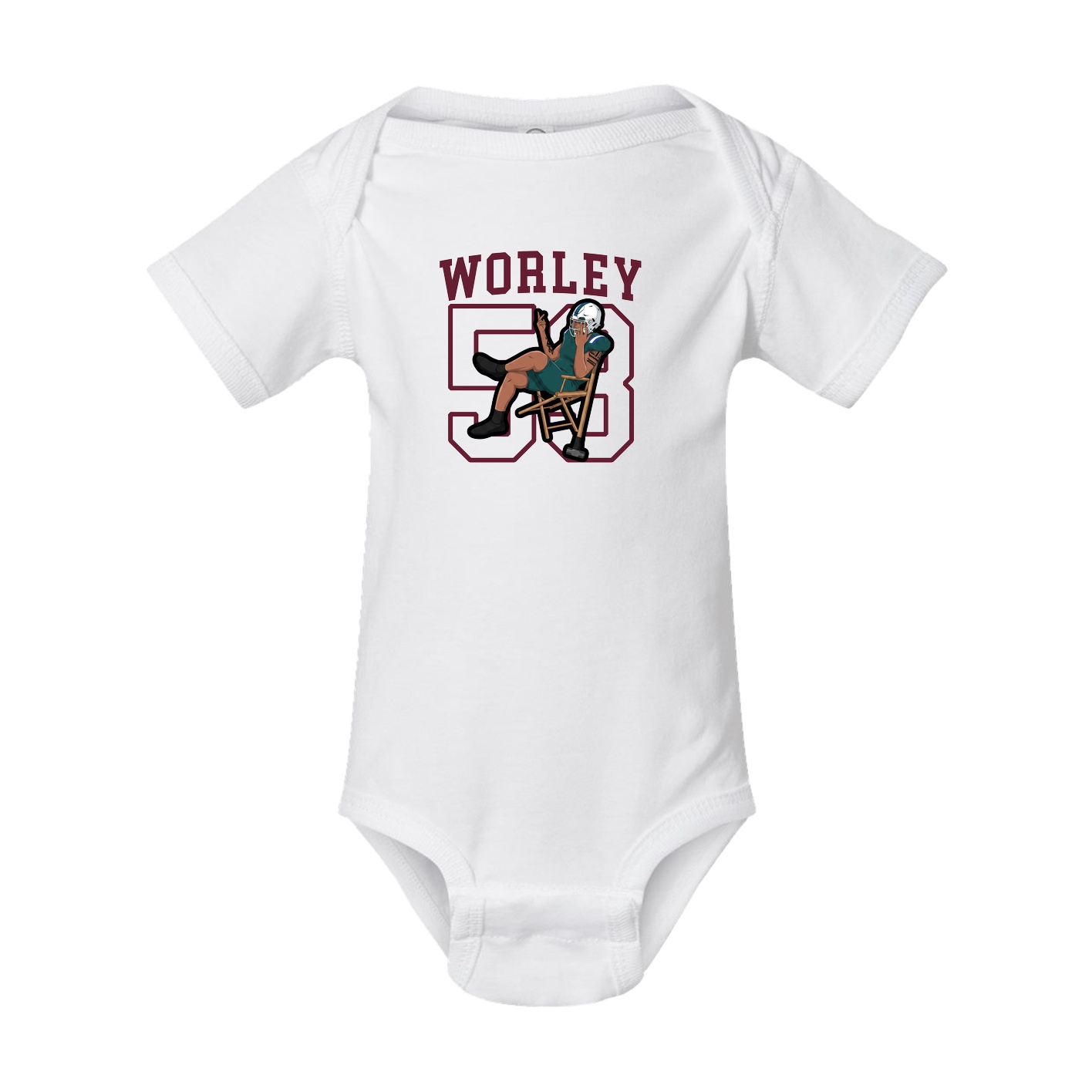 Baby Onesie — Shirsey in White