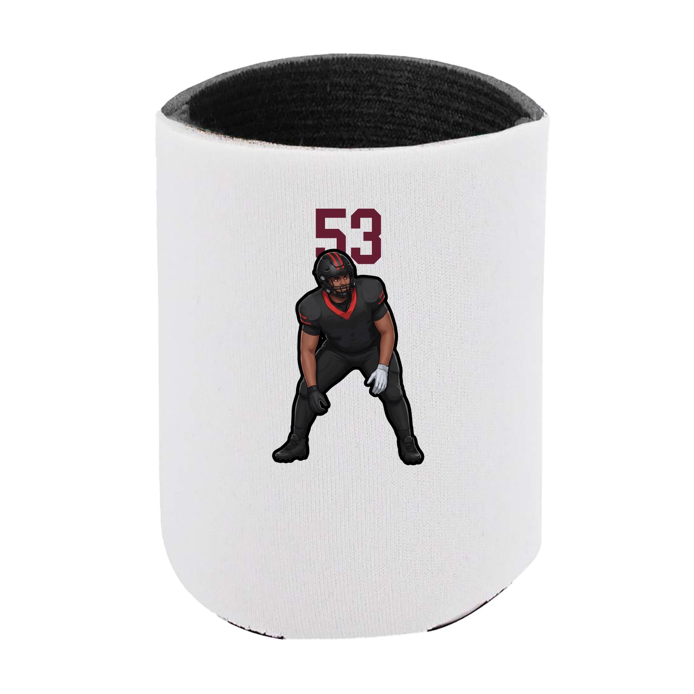 Can Holder — Number Top in White