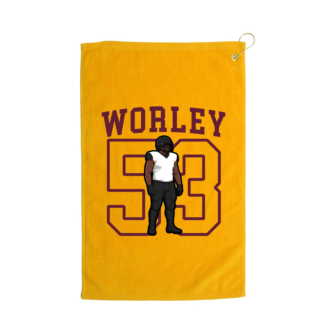 Terry Velour Golf Towel