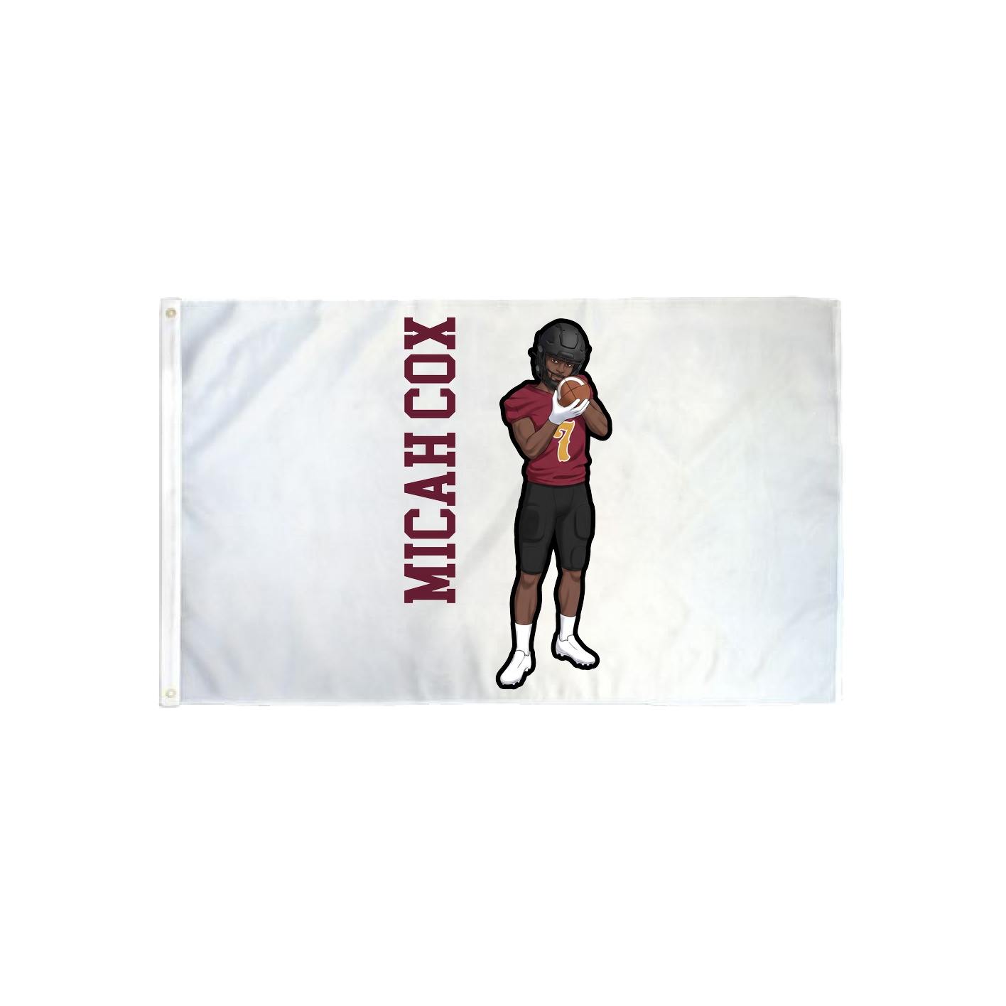 3x5 Flag — Name Vertical in Classic