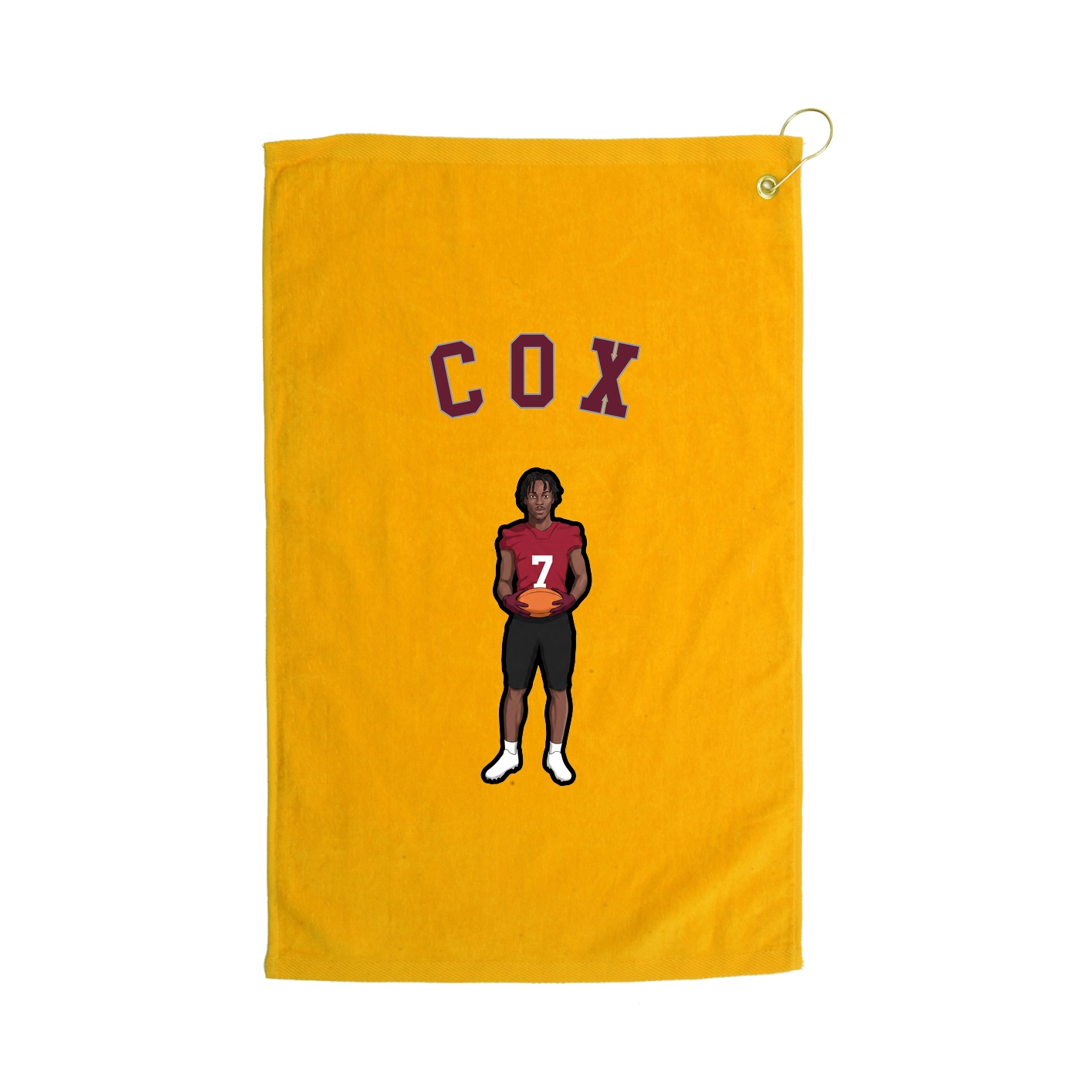 Golf Towel — Shirsey Arch in Gold
