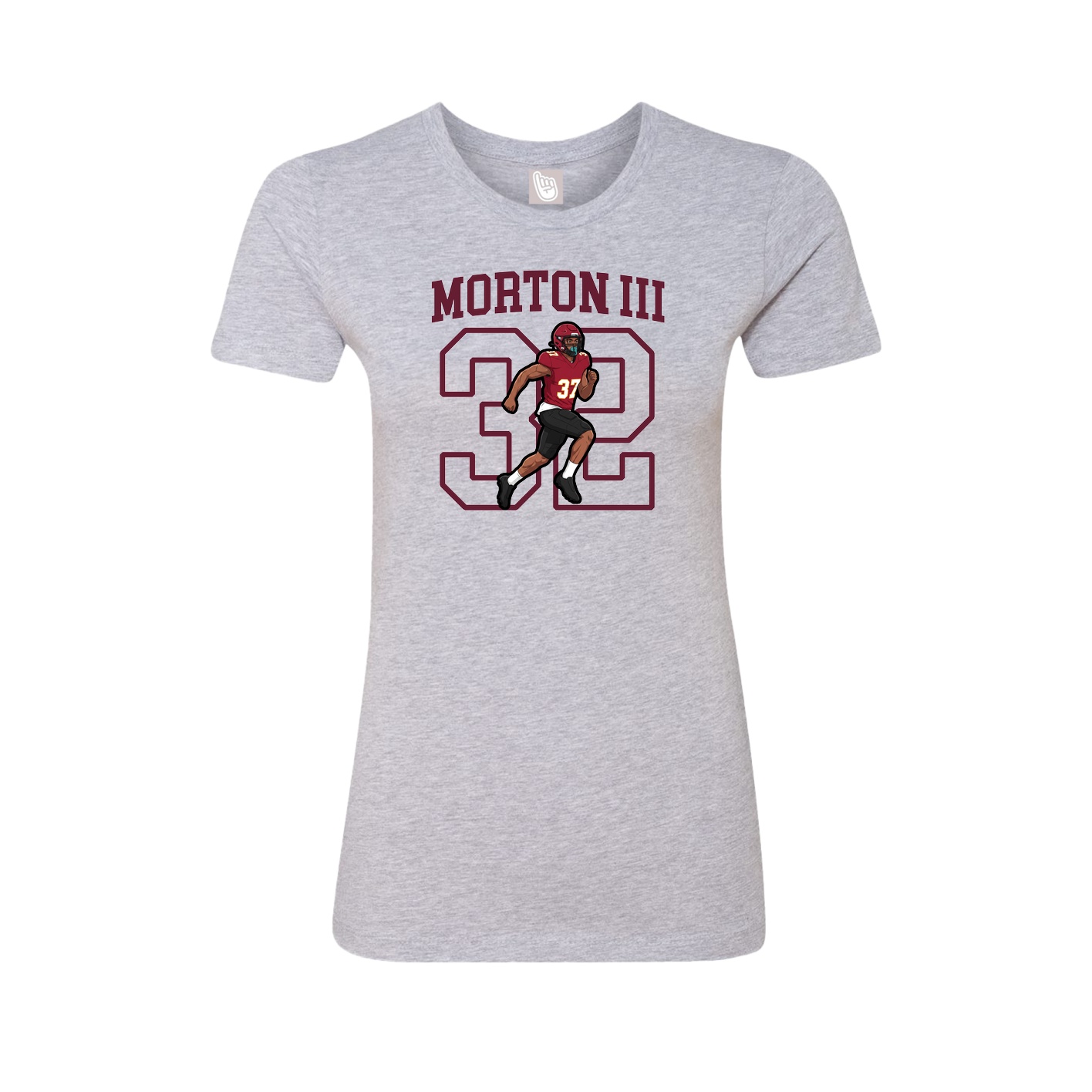 Fitted Women's Tee — Shirsey in Grey