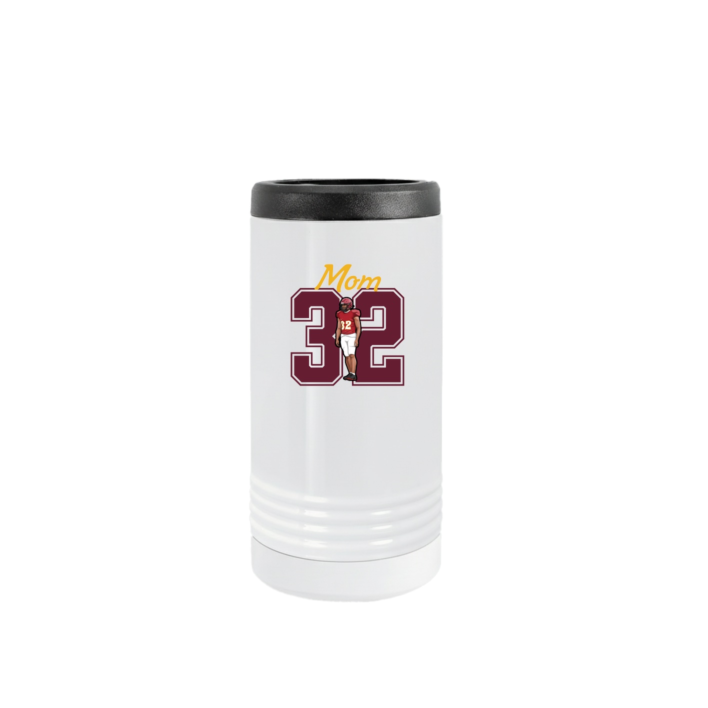 Slim Beverage Holder — Mothers Day Shirsey in White