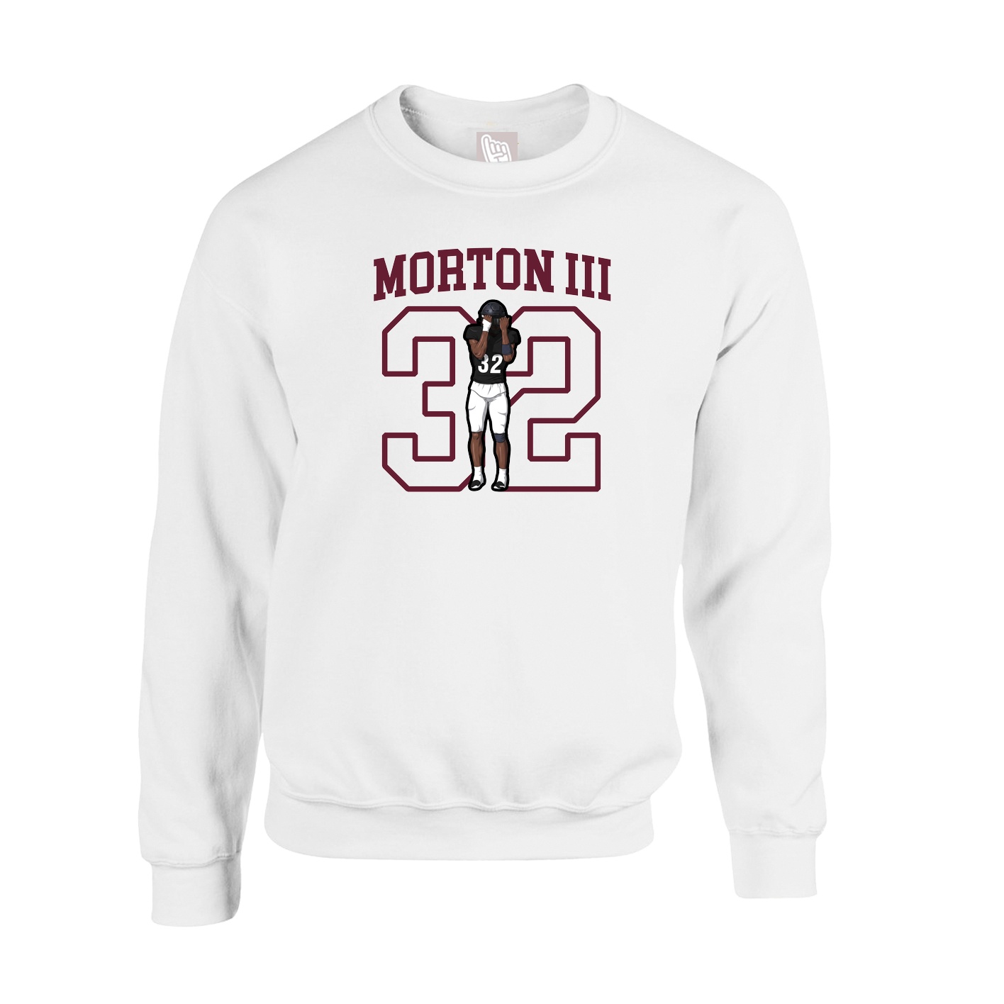 Fleece Crew — Shirsey in White