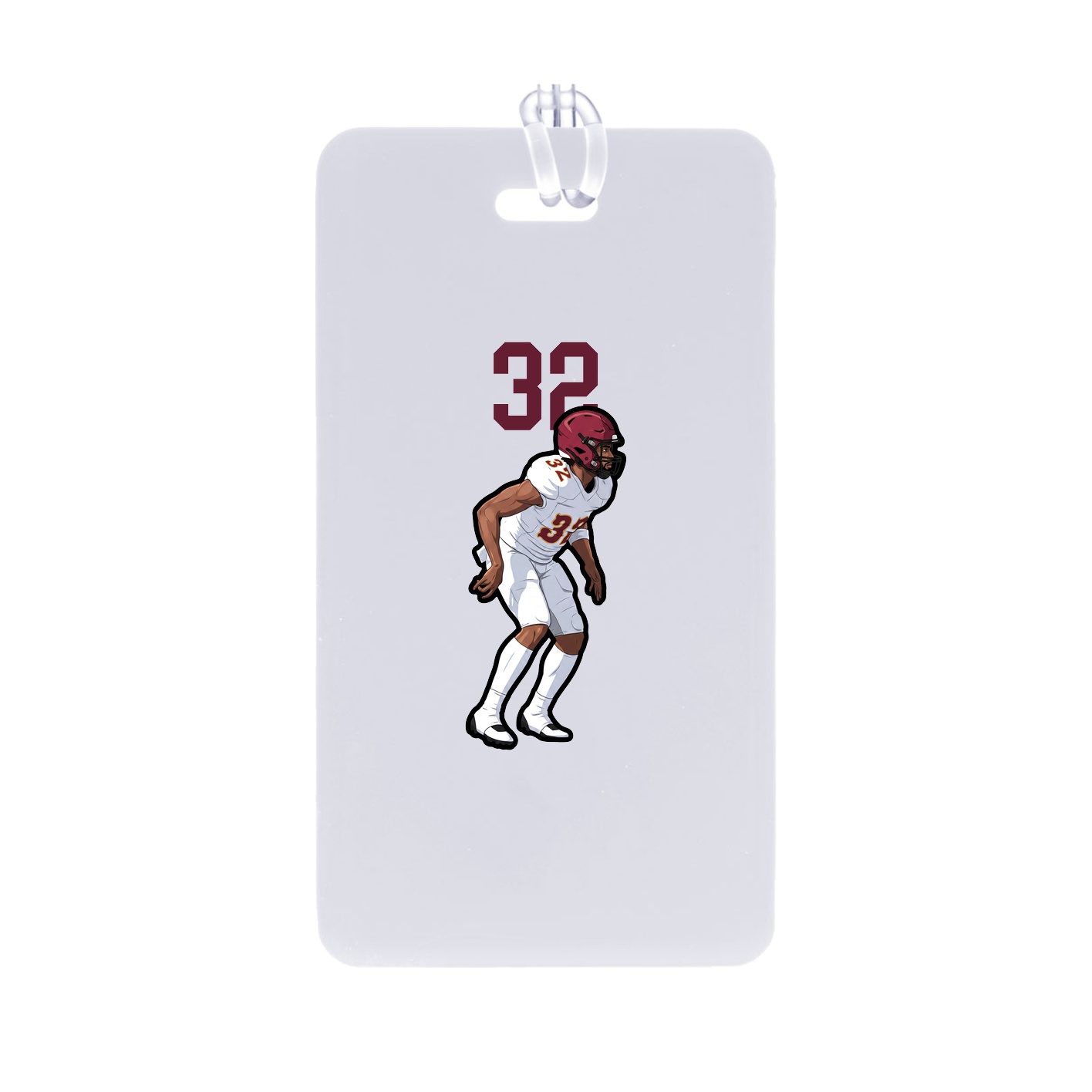 Bag Tag — Number Top in Classic