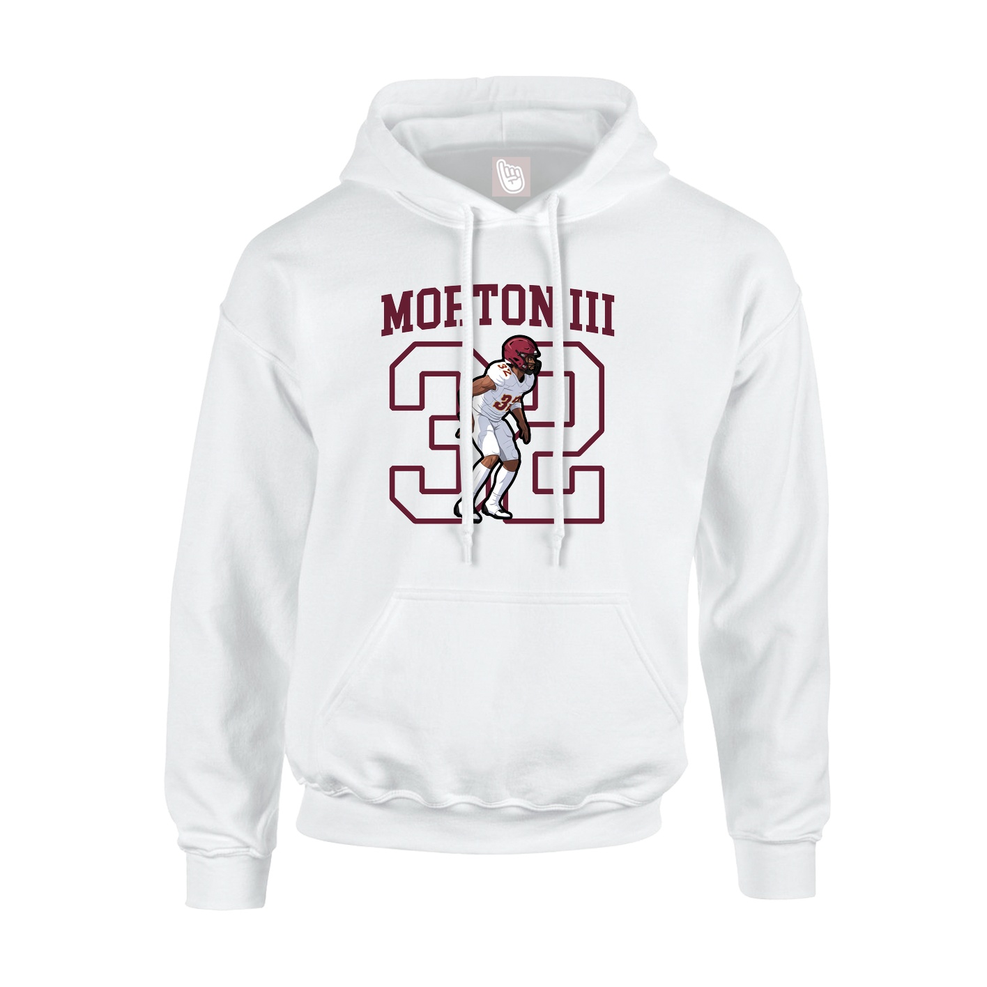Youth Hoodie — Shirsey in White