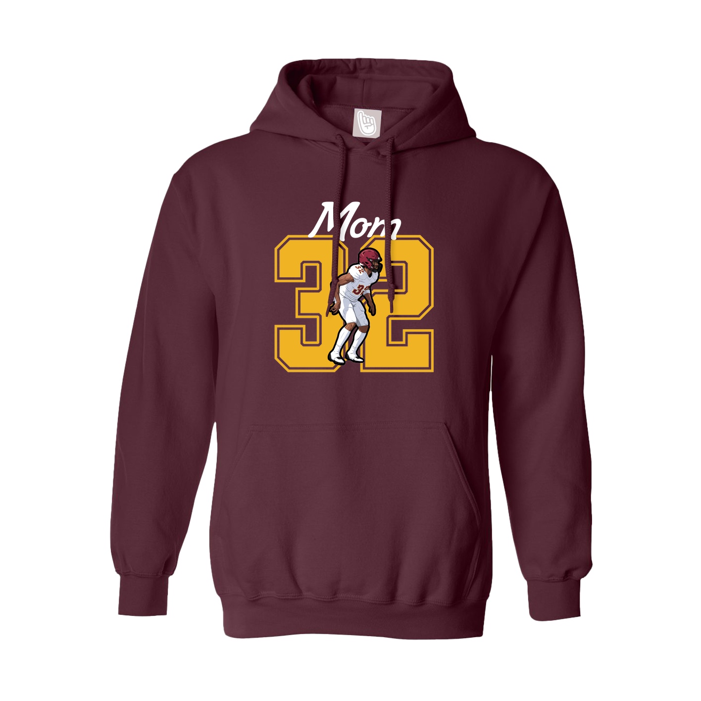 Youth Hoodie — Mothers Day Shirsey in Maroon