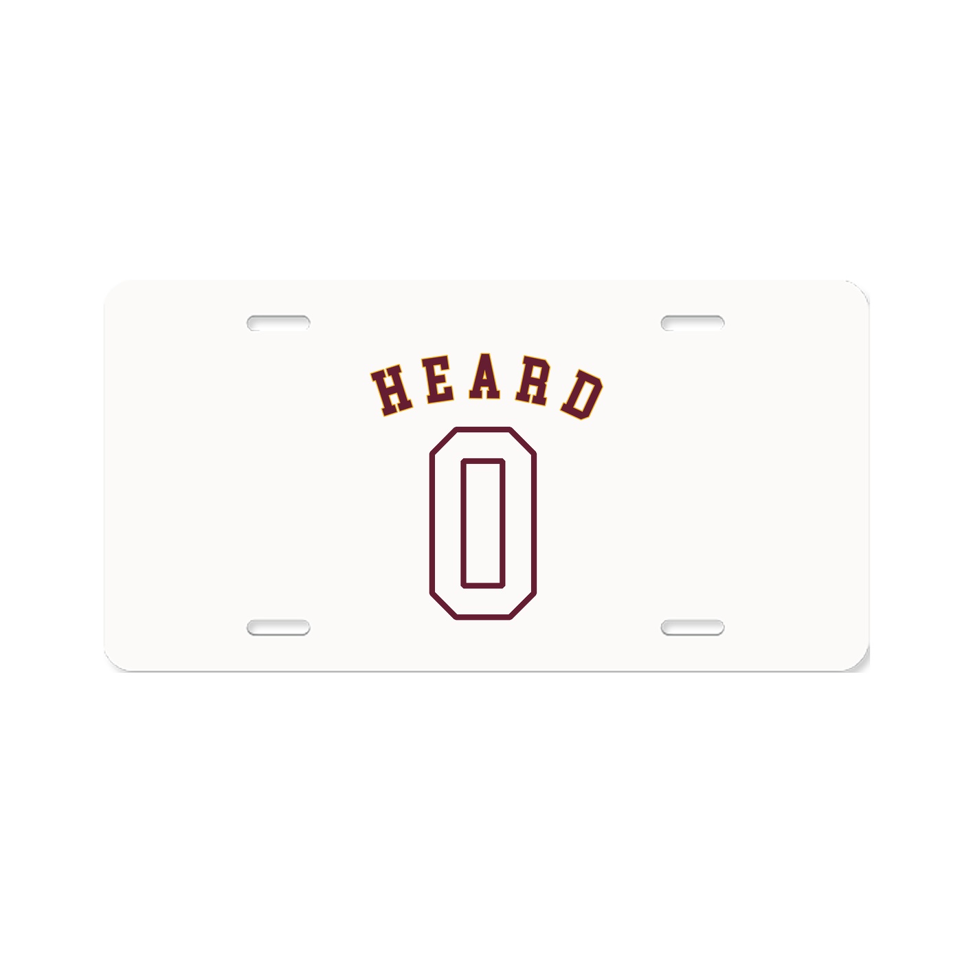 License Plate — Shirsey Arch in Classic