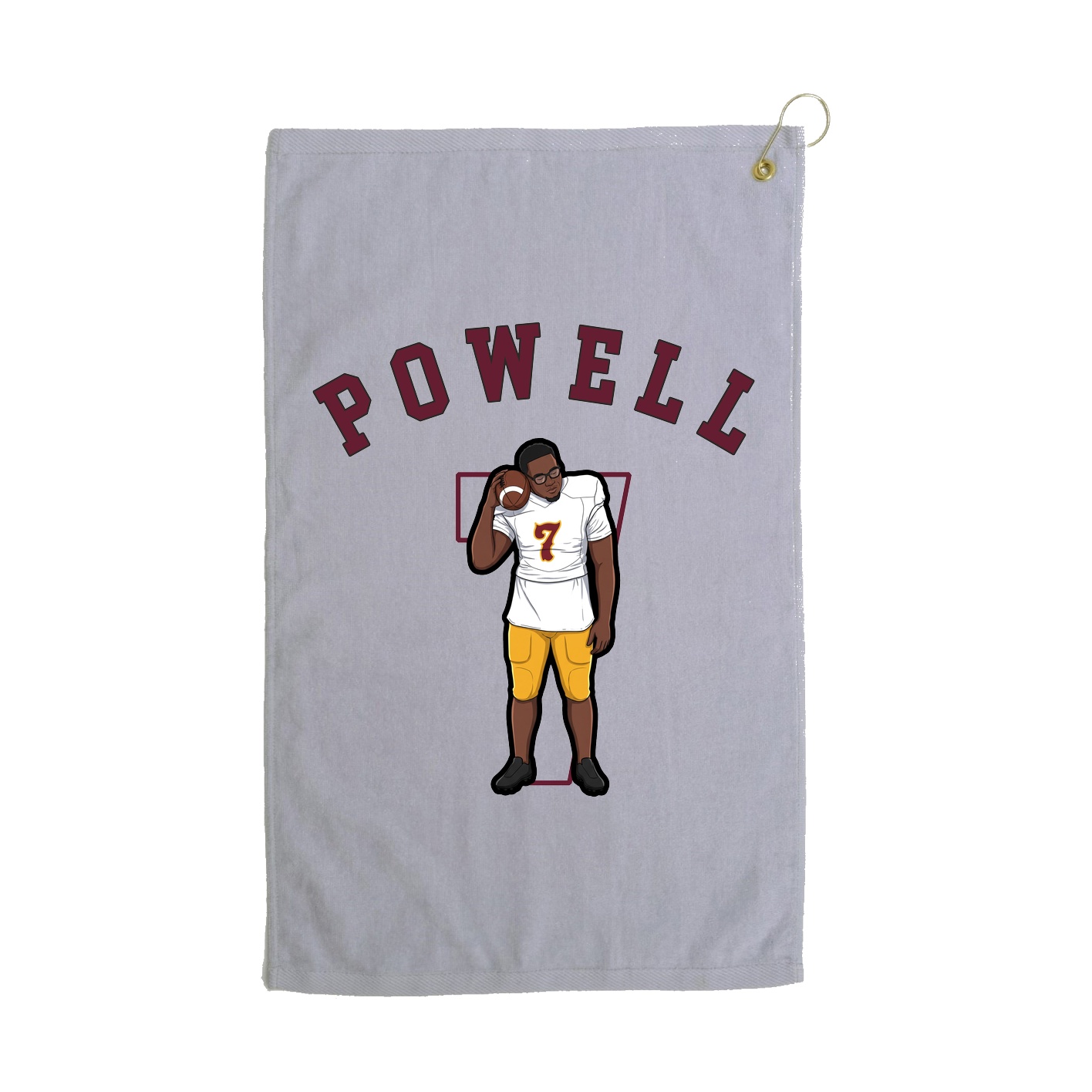 Golf Towel — Classic in Grey