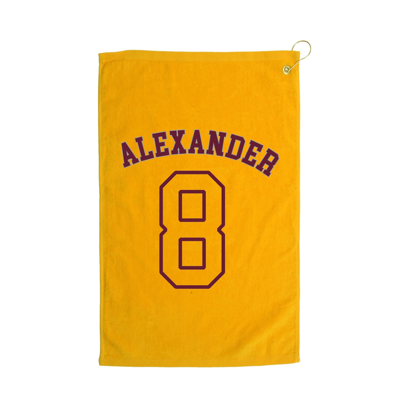 Golf Towel — Shirsey Arch in Gold