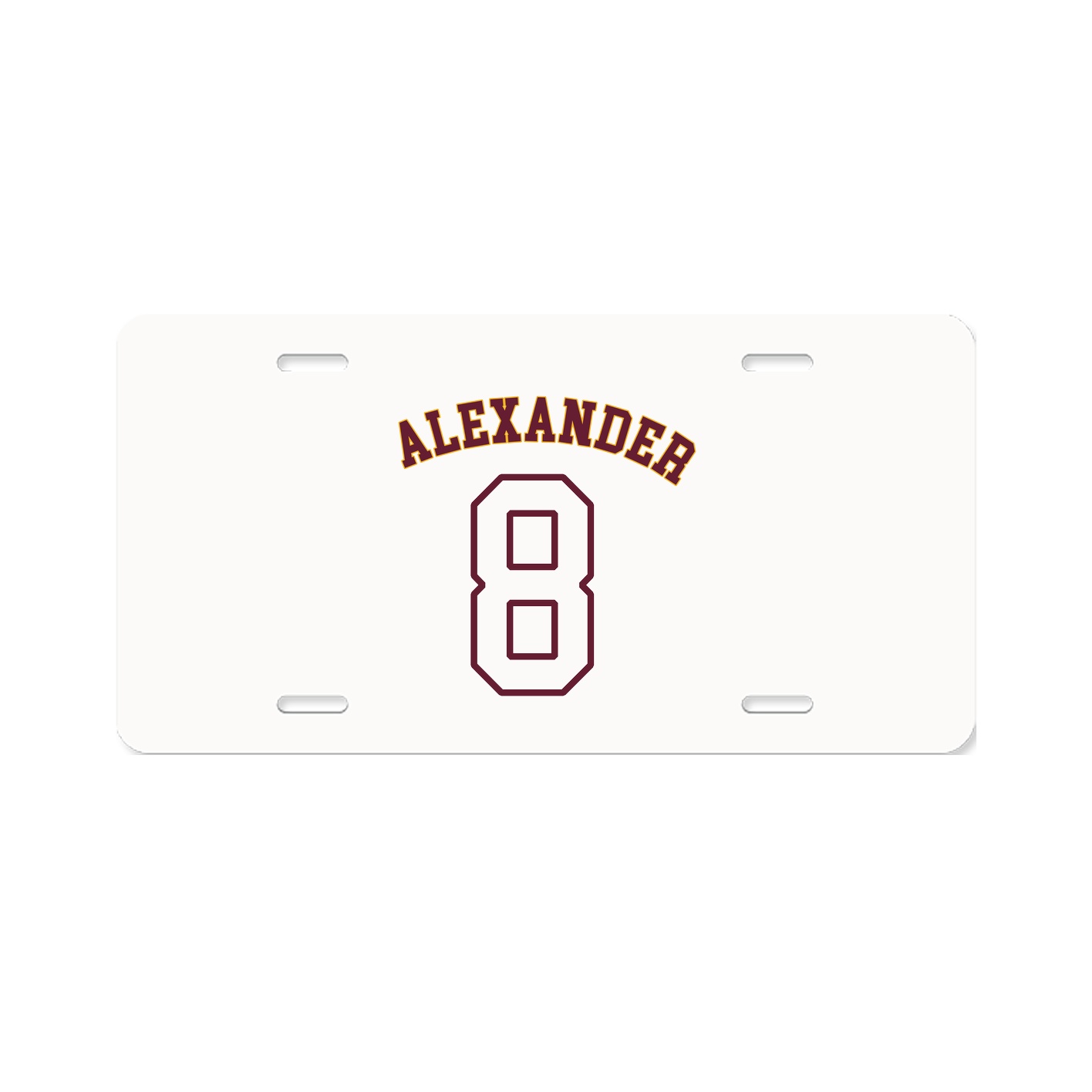 License Plate — Shirsey Arch in Classic
