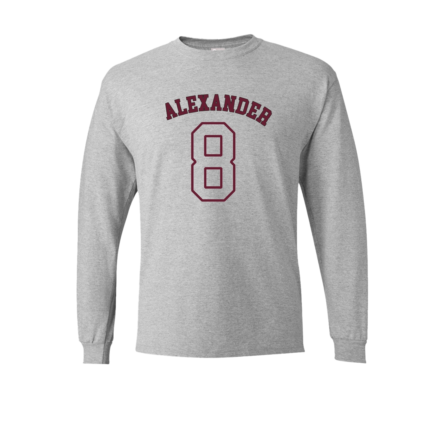 Long Sleeve Tee — Shirsey Arch in Grey