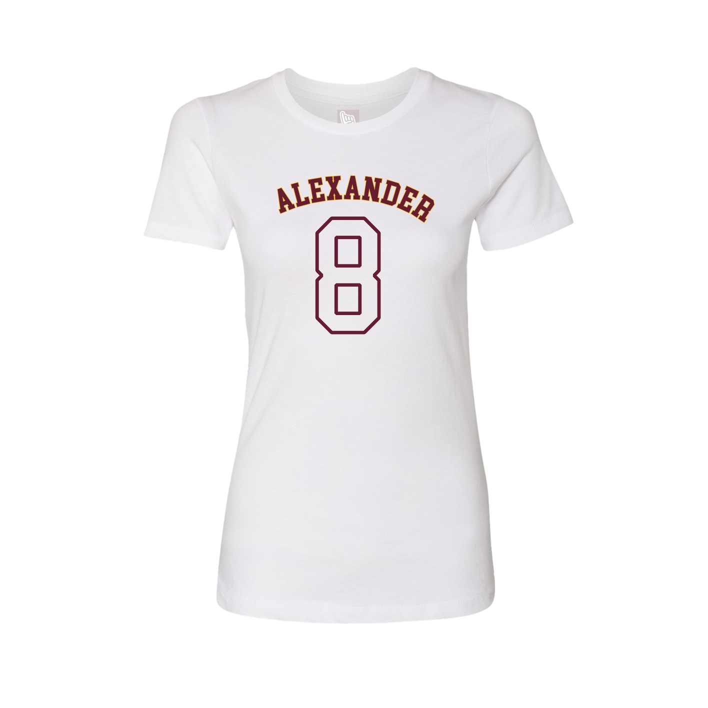 Womens Tee — Shirsey Arch in White