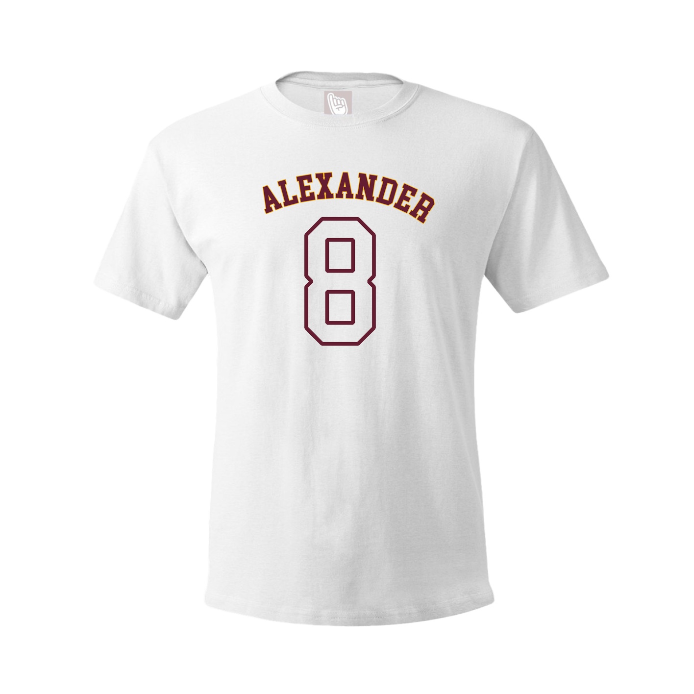 Youth Tee — Shirsey Arch in White